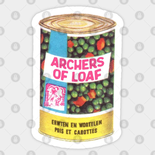 Archers Of Loaf ∆ Retro Style Fan Design Sticker by unknown_pleasures